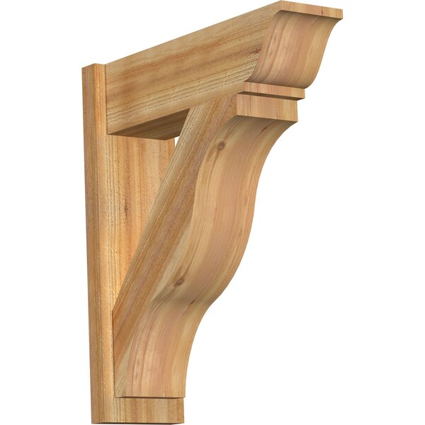 Ekena Millwork Funston Rough Sawn Traditional Outlooker, Western Red Cedar, 8"W x 26"D x 30"H OUT08X26X30FST01RWR - main